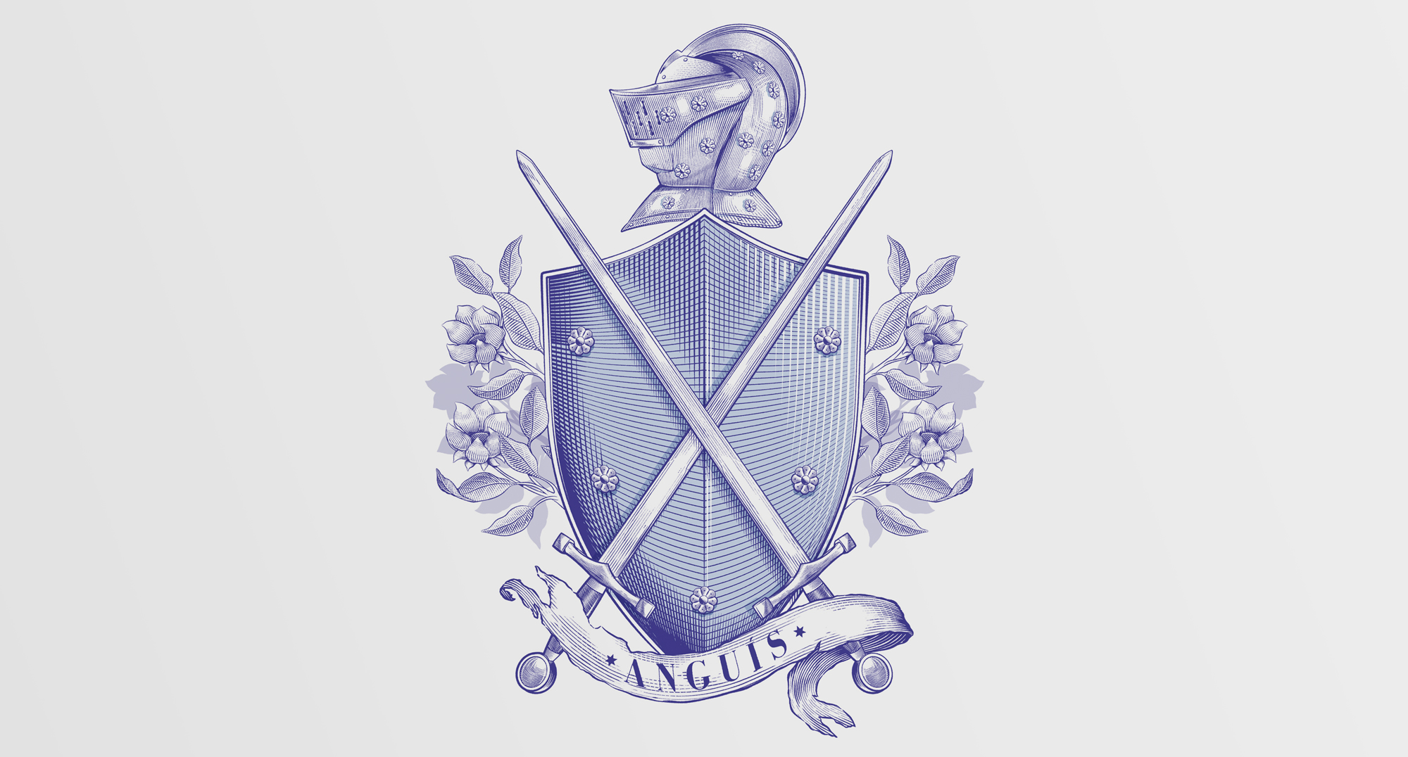 escudo anguís scrapboard ilustración carlos anguís