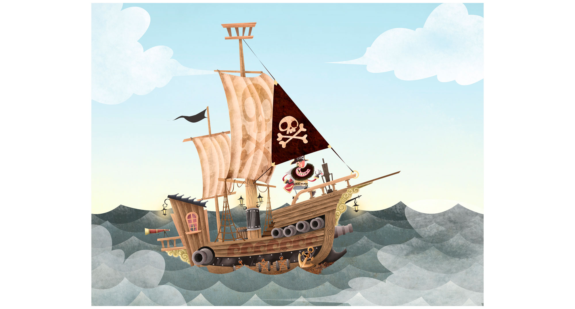 historias piratas-personajes-animacion-carlos anguis-ilustracion-barcelona